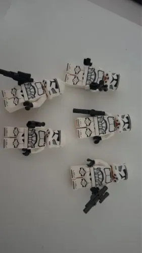 5 CLONE STAR WARS LEGO ORIGINAL