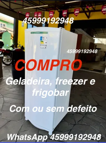 Geladeira usada