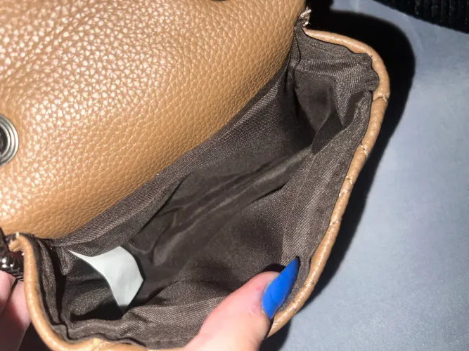 Bolsa mini marrom