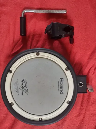 Pad Roland PDX-8 com clamp e holder originais 