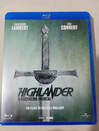 BLU-RAY HIGHLANDER O GUERREIRO IMORTAL 