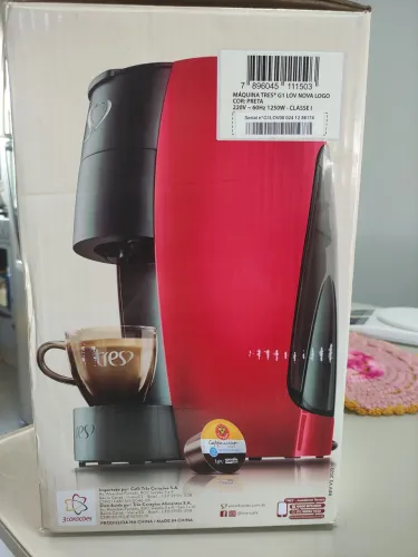 Cafeteira elétrica três corações