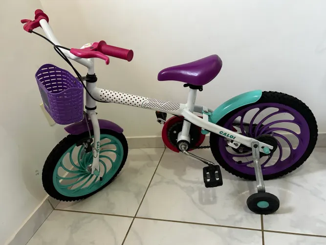 Bicicleta Infantil Caloi - Linda e Conservada