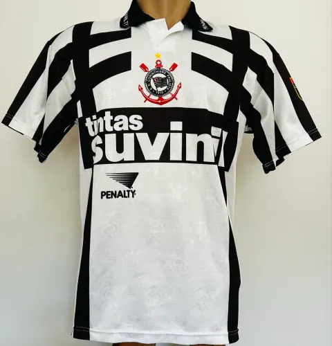 Camisa Corinthians Penalty Original Anos 90 Nº 10 Ted Lapidus Vintage Rara