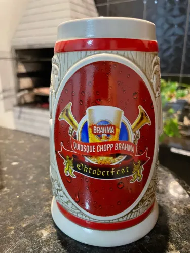 Caneca oktoberfest chopp Brahma - edição exclusiva