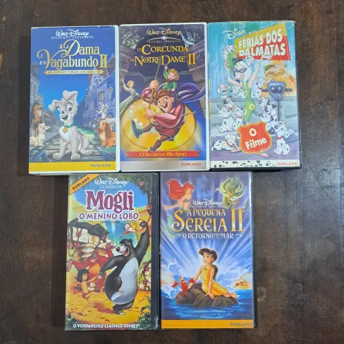 Fitas VHS Disney Lote