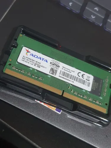Memória ram 8gb 3200mhz para notebook