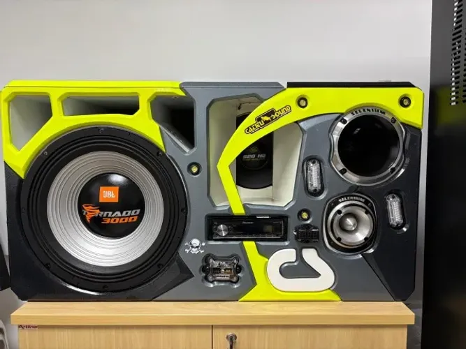Som Automotivo Completo 4 Vias - JBL Tornado 3500 + Eros + Banda (Top de Linha)