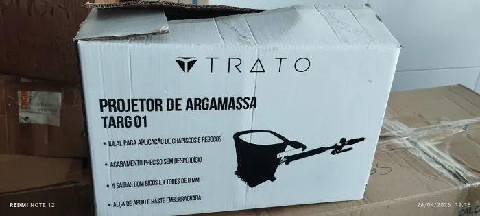 Projetor de argamassa 