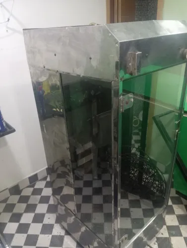 Máquina de frango giratória 