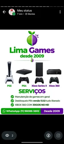 MANUTENÇÃO EM GAMES EM GERAL