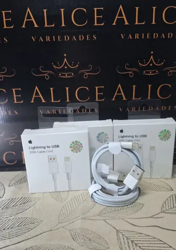 Cabo de iPhone USB lightning 