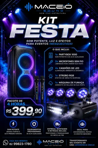 Kit Festa - Aluguel de Som