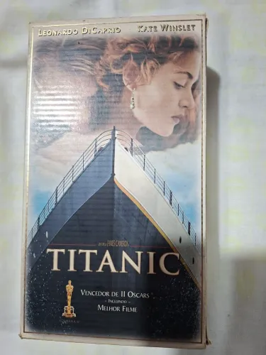 Fita VHS - FILME TITANIC