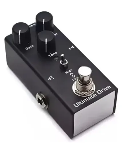 Pedal De Efeito Para Guitarra Ultimate Drive Mini Preto