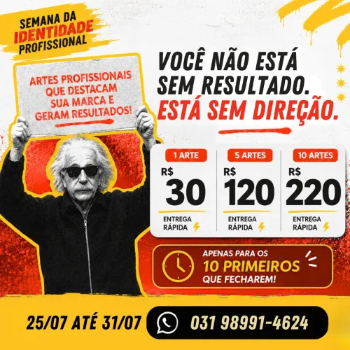 Designer Gráfica - Rede Social - Panfleto - Arte gráfica