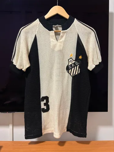 Camisa Santos Anos 70/80 Antiga Camiseta Jogo 