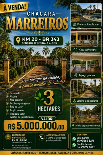 Chácara Marreiros KM 20 - BR343