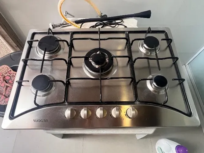Cooktop Inox Suggar 5 bocas