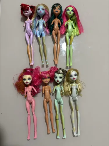 Lote de sucatas boneca Monster High