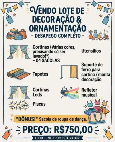 Intens para Decoração ou Ornamentação de local para festa ou evento