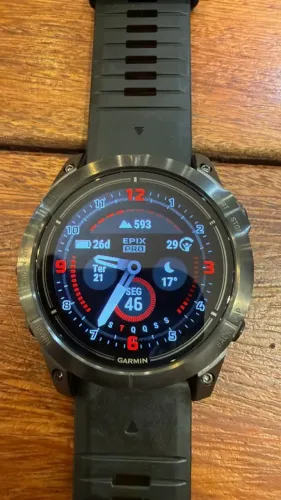 Relógio Gps Garmin Epix Gen 2 Sapphire Titanium