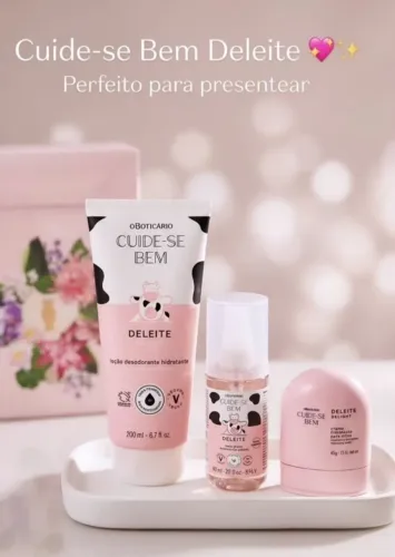 Kit Presente Cuide-se Bem Deleite de O Boticário