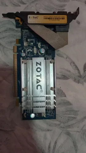 Placa de Vídeo Zotac GeForce 7200GS 256MB DDR2 PCI-Express Retro PC