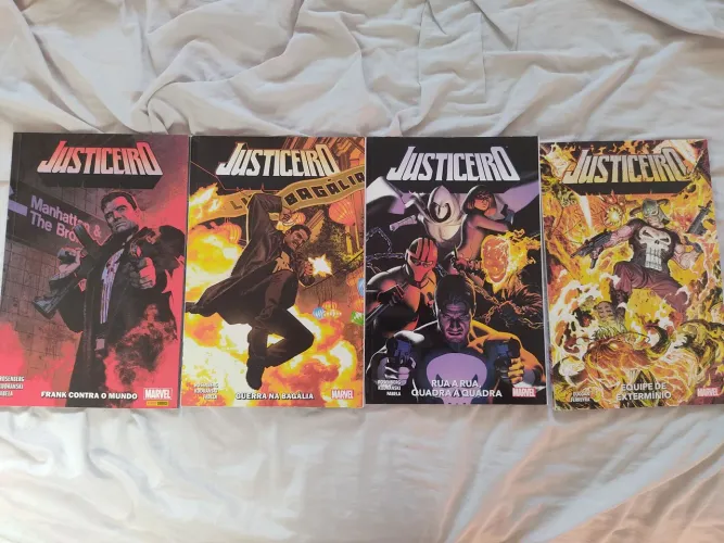 Justiceiro 1 ao 4 - 3a série Rosemberg (completo)