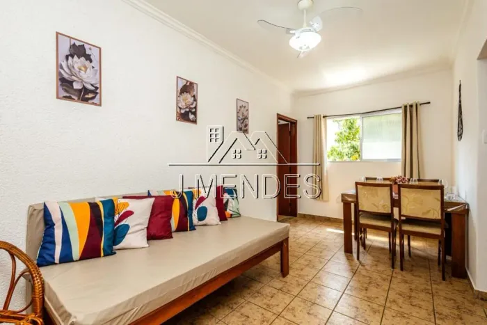 Apartamento à Venda no Canto do Forte Praia Grande - 1 Quarto e Garagem