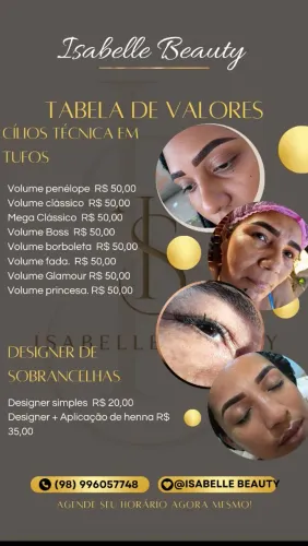 Lash e designer de sobrancelhas 