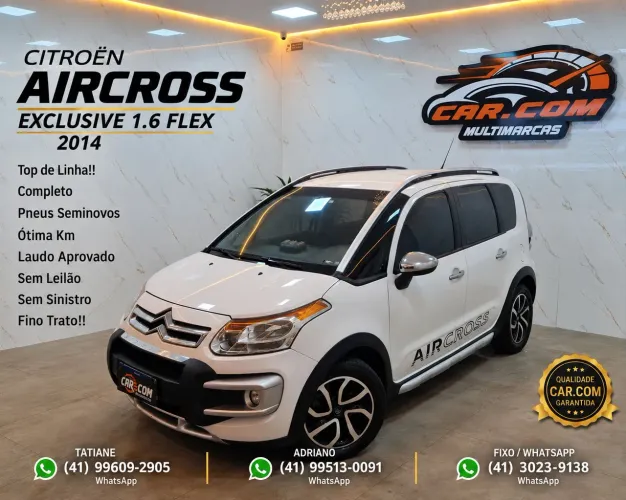 Citroen Aircross Exclusive 1.6 Flex 16V 5P Aut. 2014