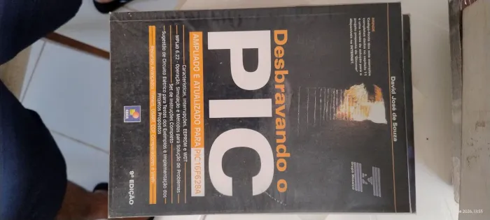 Livro Desbravando o PIC Souza 9 Ed pic16f628a