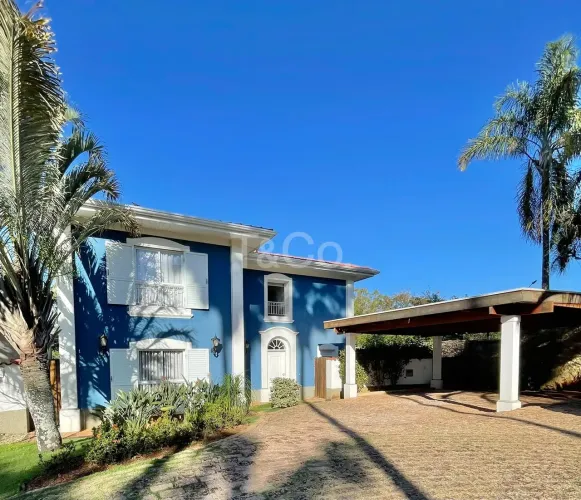 Casa de Condomínio Com 4 Suítes À Venda, 320m² - Sítios de Recreio Gramado, Campinas