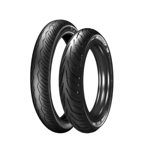 Par Pneus sem câmara para Biz e Pop 60-100/17 e 80-100/14