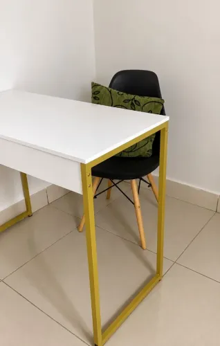 Mesa escrivaninha industrial 90x45x76