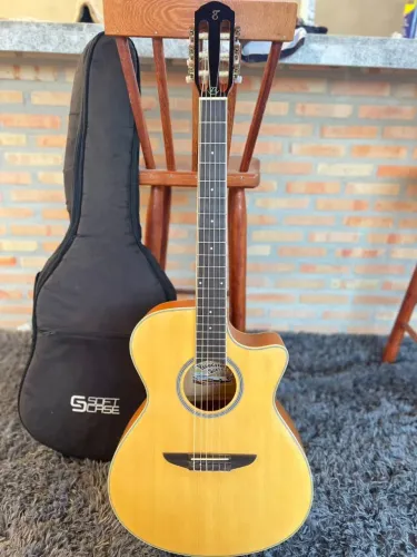 Violão tagima WOODSTOCK TW27 regulado aceito trocas