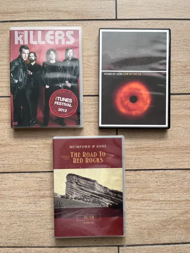 DVD - Mumford and Sons + The Killers + Kings of Leon