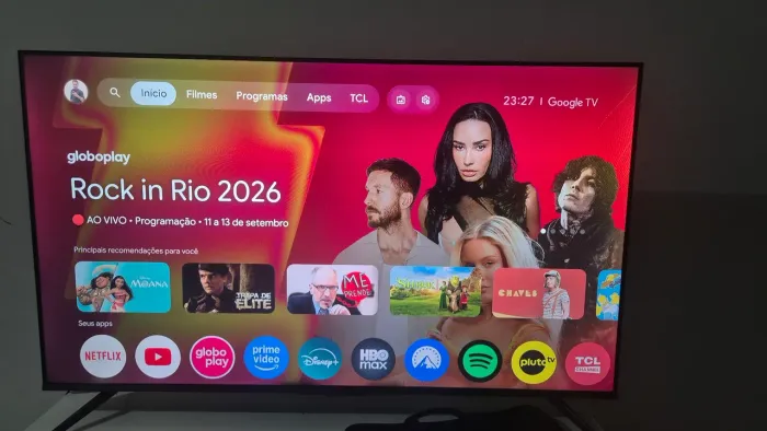 Vendo TV tcl Qled 50 polegadas