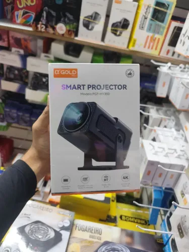Smart projetor HY-350 4K novo lacrado 