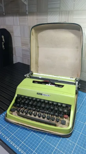 Máquina de datilografia Funcionando!