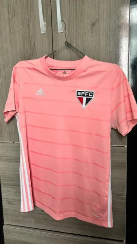 Camisa oficial São Paulo Rosa Femjnina