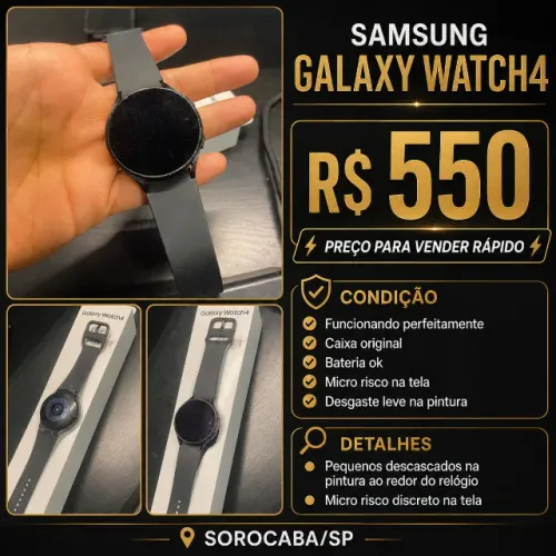 ? SAMSUNG GALAXY WATCH 4