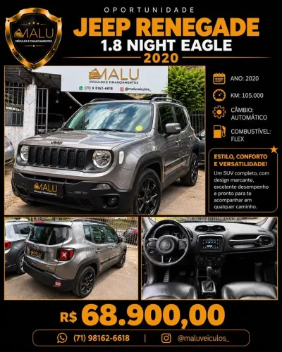 Jeep Renegade Sport 1.8 4X2 Flex 16V Aut. 2020