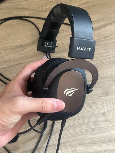 Headset Havit com microfone removível