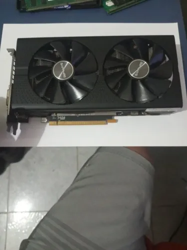 Placa de vídeo rx 580 8 gigas