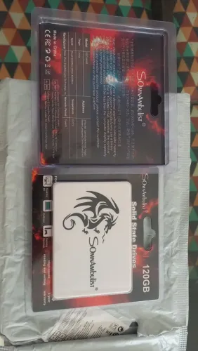 Ssd lacrado de 120G novo