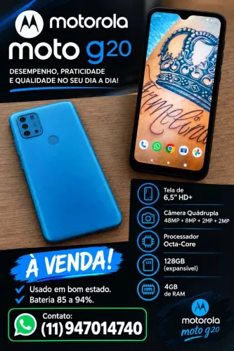Celular Motorola usado