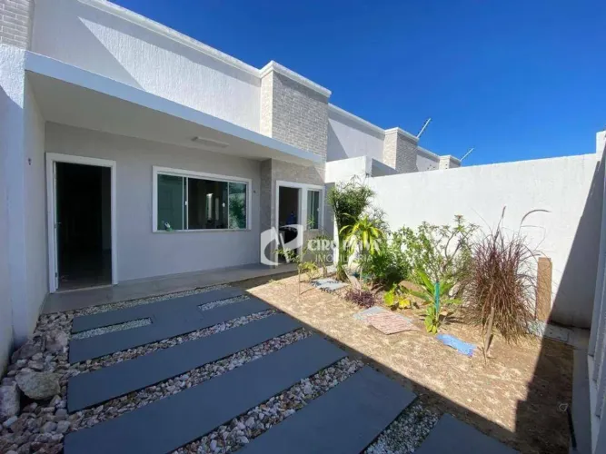 Casa com 3 dormitórios à venda, 86 m² por R$ 350.000 - Vereda Tropical - Eusébio/Ceará
