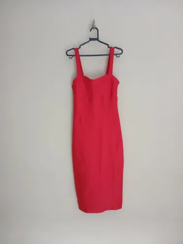 Vestido bandana vermelho tamanho M